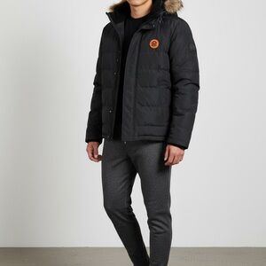 Hawke & Co Charcoal Hooded Jacket